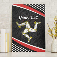 Personalized Isle of Man Canvas Wall Art Quocunque Jeceris Stabit
