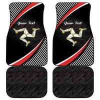 Personalized Isle of Man Car Mats Quocunque Jeceris Stabit