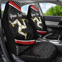 Personalized Isle of Man Car Seat Cover Quocunque Jeceris Stabit