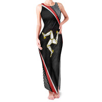 Personalized Isle of Man Family Matching Tank Maxi Dress and Hawaiian Shirt Quocunque Jeceris Stabit