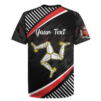 Personalized Isle of Man Rugby Jersey Quocunque Jeceris Stabit