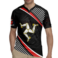 Personalized Isle of Man Rugby Jersey Quocunque Jeceris Stabit