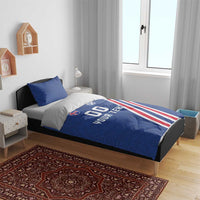 Custom Iceland Football Bedding Set Strakarnir Okkar Celtic Pattern