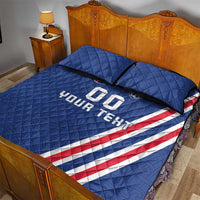 Custom Iceland Football Quilt Bed Set Strakarnir Okkar Celtic Pattern