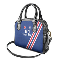 Custom Iceland Football Shoulder Handbag Strakarnir Okkar Celtic Pattern