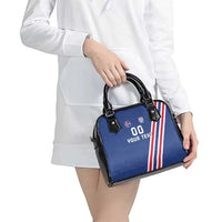 Custom Iceland Football Shoulder Handbag Strakarnir Okkar Celtic Pattern