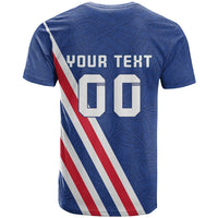 Custom Iceland Football T Shirt Strakarnir Okkar Celtic Pattern