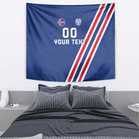 Custom Iceland Football Tapestry Strakarnir Okkar Celtic Pattern