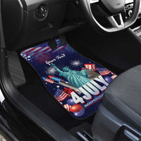Personalized United States Independence Day Car Mats Statue of Liberty for 4th of July