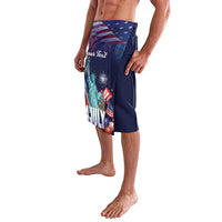 Personalized United States Independence Day Lavalava Statue of Liberty for 4th of July