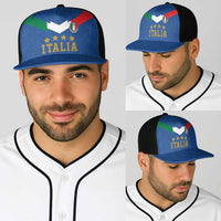 Custom Italy Football Baseball Net Cap Come On Gli Azzurri - Wonder Print Shop