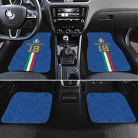 Custom Italy Football Car Mats Come On Gli Azzurri