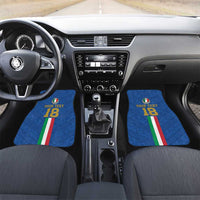Custom Italy Football Car Mats Come On Gli Azzurri
