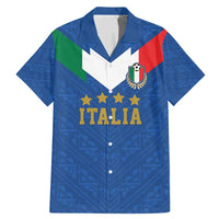 Custom Italy Football Family Matching Mermaid Dress and Hawaiian Shirt Come On Gli Azzurri
