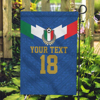 Custom Italy Football Garden Flag Come On Gli Azzurri