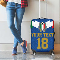 Custom Italy Football Luggage Cover Come On Gli Azzurri