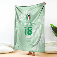 Custom Italy Football Blanket Nazionale di calcio dell'Italia
