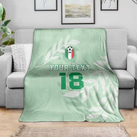 Custom Italy Football Blanket Nazionale di calcio dell'Italia