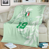 Custom Italy Football Blanket Nazionale di calcio dell'Italia