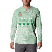 Custom Italy Football Button Sweatshirt Nazionale di calcio dell'Italia