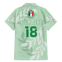 Custom Italy Football Family Matching Mermaid Dress and Hawaiian Shirt Nazionale di calcio dell'Italia