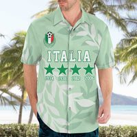 Custom Italy Football Hawaiian Shirt Nazionale di calcio dell'Italia