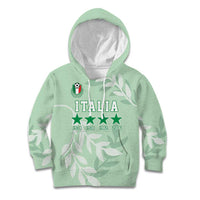 Custom Italy Football Kid Hoodie Nazionale di calcio dell'Italia