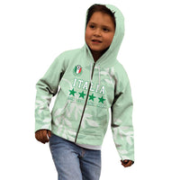 Custom Italy Football Kid Hoodie Nazionale di calcio dell'Italia