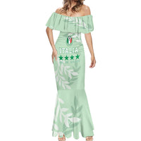 Custom Italy Football Mermaid Dress Nazionale di calcio dell'Italia