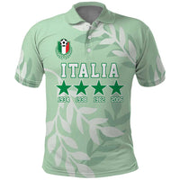 Custom Italy Football Polo Shirt Nazionale di calcio dell'Italia