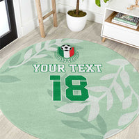 Custom Italy Football Round Carpet Nazionale di calcio dell'Italia