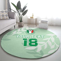 Custom Italy Football Round Carpet Nazionale di calcio dell'Italia