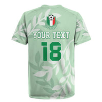 Custom Italy Football Rugby Jersey Nazionale di calcio dell'Italia