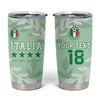 Custom Italy Football Tumbler Cup Nazionale di calcio dell'Italia
