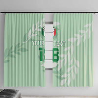 Custom Italy Football Window Curtain Nazionale di calcio dell'Italia