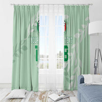 Custom Italy Football Window Curtain Nazionale di calcio dell'Italia