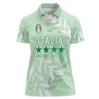 Custom Italy Football Women Polo Shirt Nazionale di calcio dell'Italia