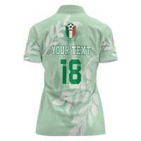 Custom Italy Football Women Polo Shirt Nazionale di calcio dell'Italia