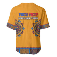 Personalized Haiti Dashiki Baseball Jersey - Wonder Print Shop