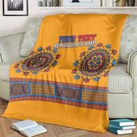 Personalized Haiti Dashiki Blanket