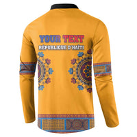 Personalized Haiti Dashiki Button Sweatshirt - Wonder Print Shop