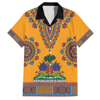 Personalized Haiti Dashiki Family Matching Long Sleeve Bodycon Dress and Hawaiian Shirt - Wonder Print Shop