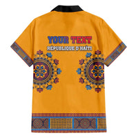 Personalized Haiti Dashiki Family Matching Long Sleeve Bodycon Dress and Hawaiian Shirt - Wonder Print Shop