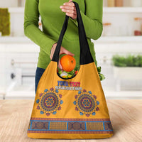 Personalized Haiti Dashiki Grocery Bag