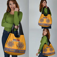 Personalized Haiti Dashiki Grocery Bag