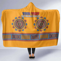 Personalized Haiti Dashiki Hooded Blanket