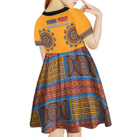 Personalized Haiti Dashiki Kid Short Sleeve Dress - Wonder Print Shop