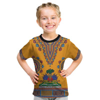 Personalized Haiti Dashiki Kid T Shirt - Wonder Print Shop