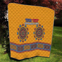 Personalized Haiti Dashiki Quilt - Wonder Print Shop