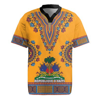 Personalized Haiti Dashiki Rugby Jersey - Wonder Print Shop